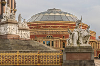 Royal Albert Hall - Behind the Statues