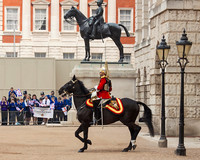 Horse and Horse Statue