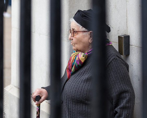 Lady With Coloured Scarf