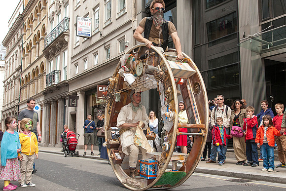 The Steampunk Explorers Wheel