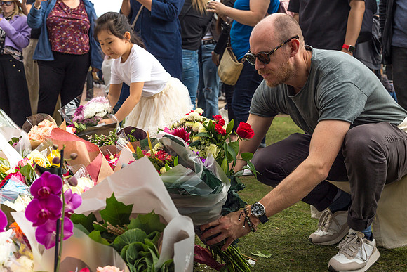 Laying Flowers