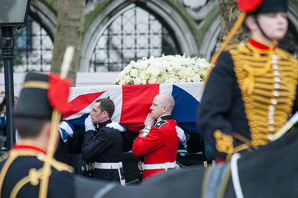 Baroness Thatcher's Church Service (2013)