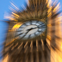 Big Ben - Clock Rays