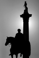 Nelson's Column -  Silhouette