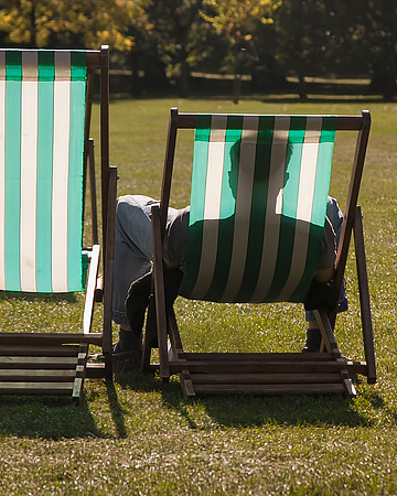 Shadow In A Deckchair