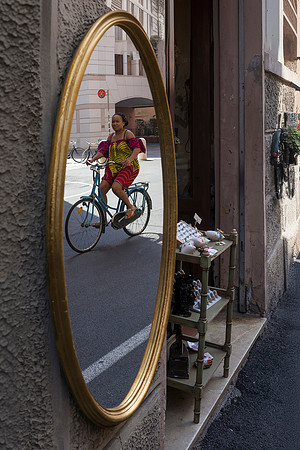 Bike In The Mirror