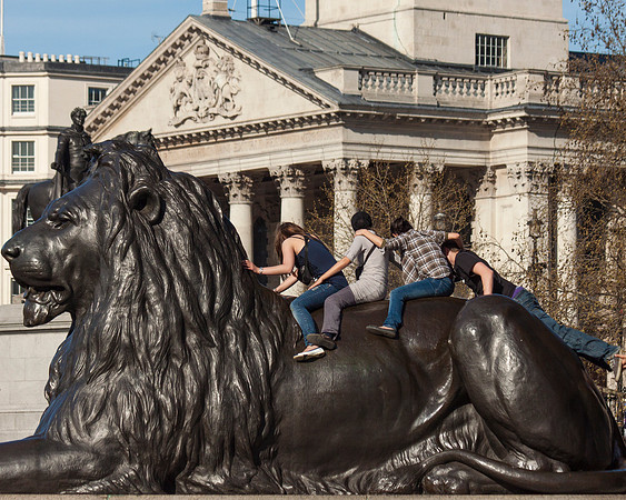 Climbing The Lion