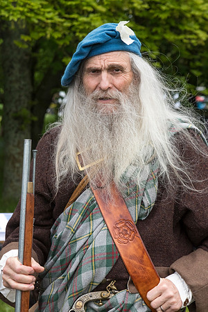Man In Jacobite Costume