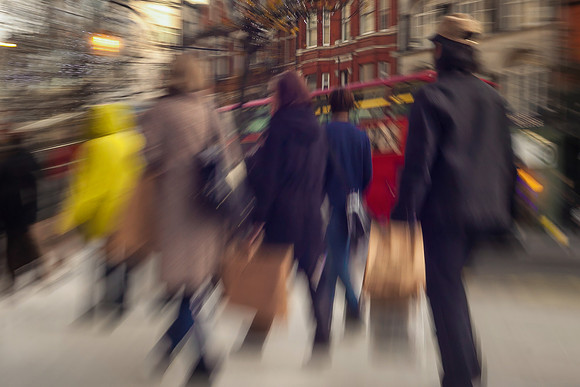 Being Frenzied Shoppers