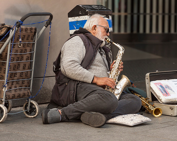 The Saxophonist