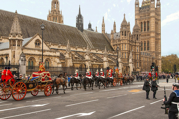 Pageantry At Parliament