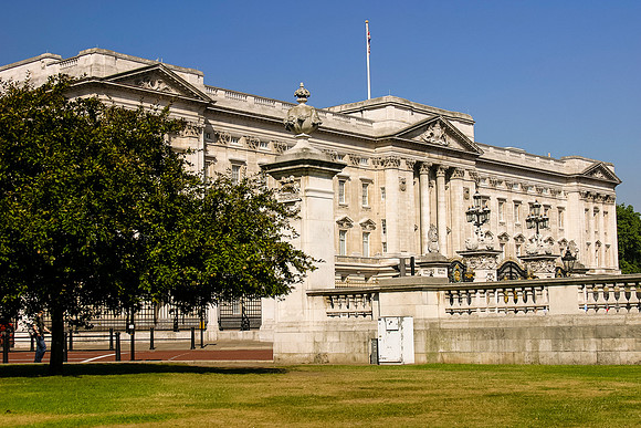 Buckingham Palace - Palace And Tree