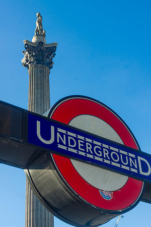 Nelson's Column -  Underground