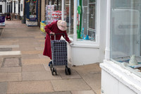 Lady and Shopping Trolley