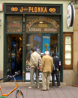 Three Men Window Shopping