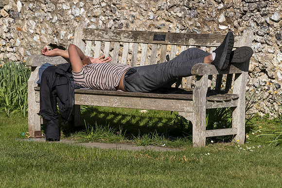 Lying Down Phone Conversation
