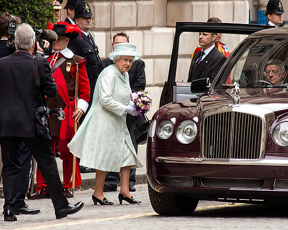 The Queen's Stare