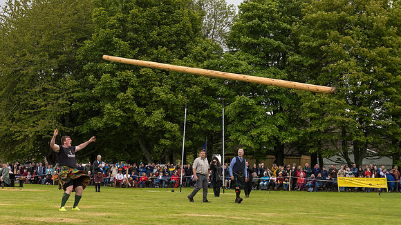 Tossing the Caber
