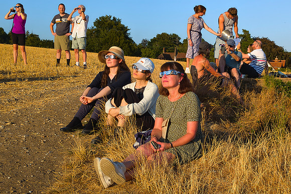 Watching the Solar Eclipse