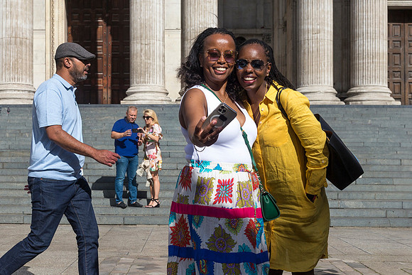 Friend's Selfie at Cathedral