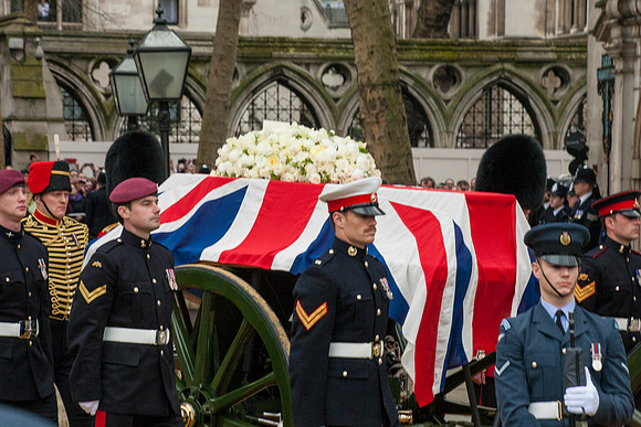 Baroness Thatcher's Church Service (2013)