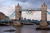 Tower Bridge - Olympic Rings