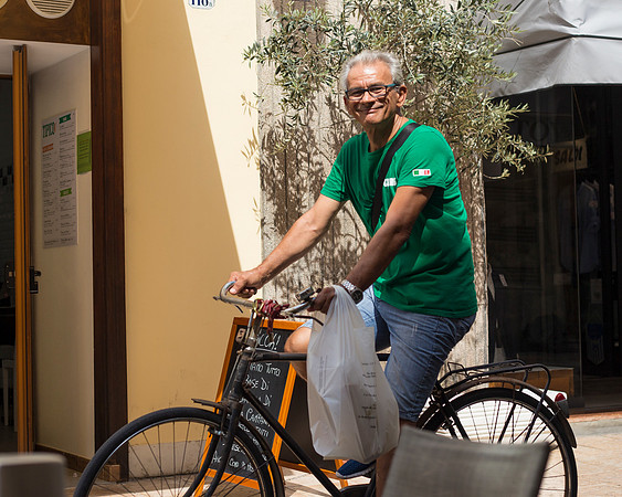 Smiling Cyclist