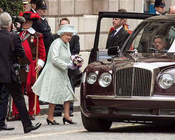 The Queen's Stare