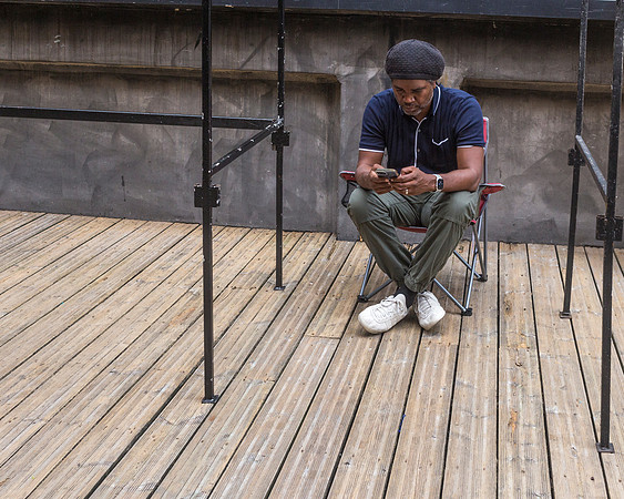 Concentrating On The Phone