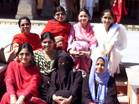 Seated Group Of Girls
