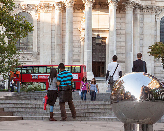 Towards St. Paul's