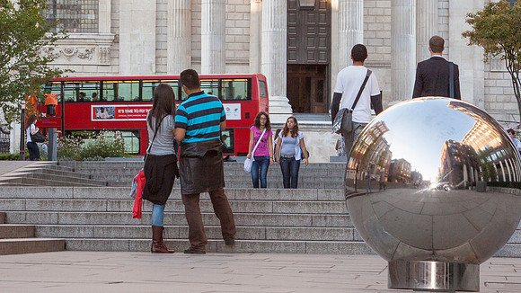Towards St. Paul's