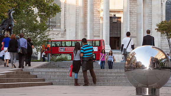 Towards St. Paul's
