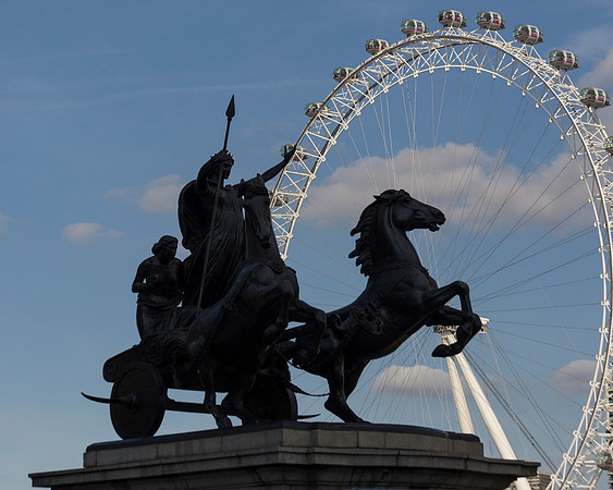 Wheel And The Statue