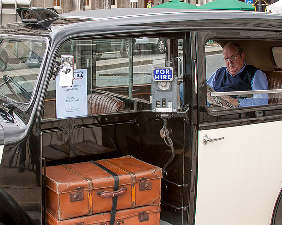 Vintage Taxi Cab