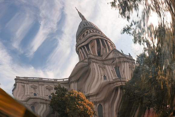 St. Paul's Cathedral - Distorted