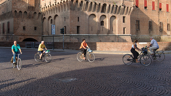 Bikes And The Castle